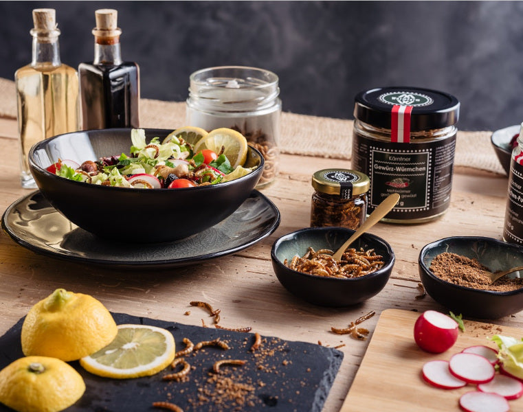 Insekten als Lebensmittel – Rezept